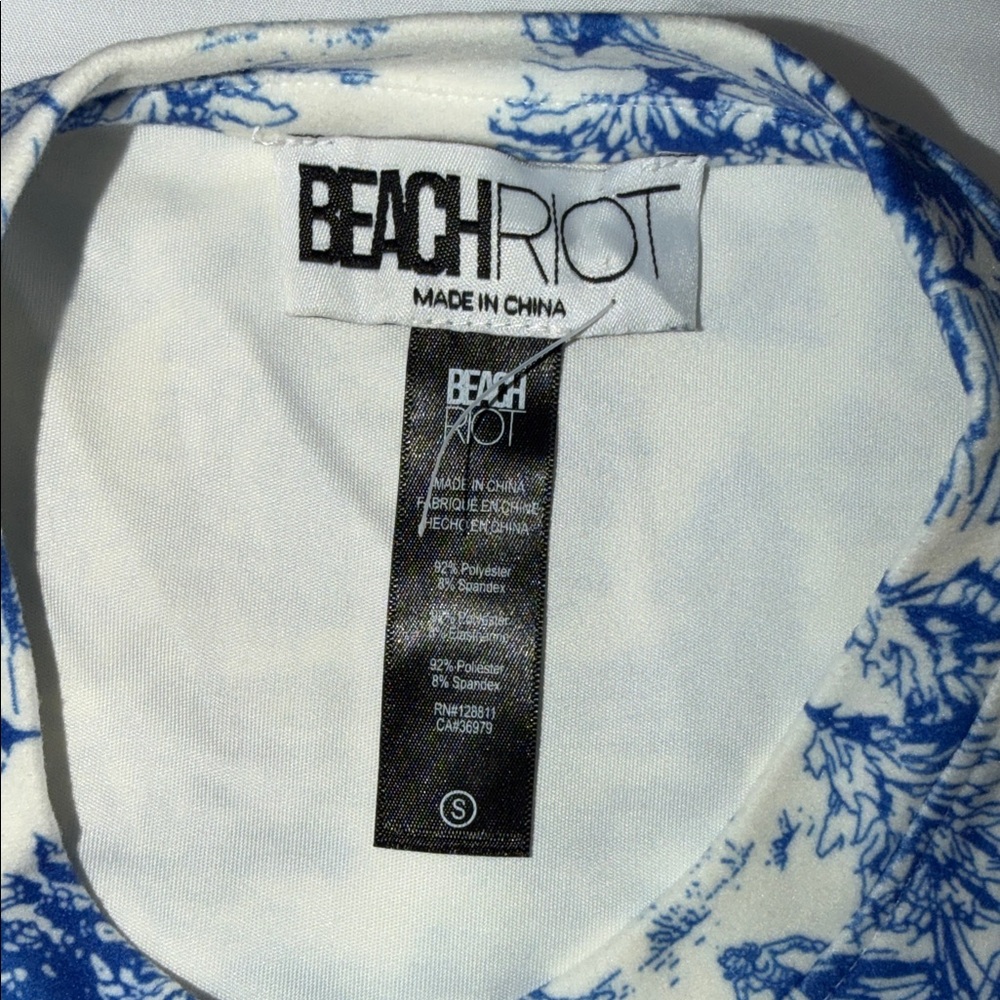 BEACH RIOT Cassia Après Ski Print Graphic Sweatshirt, SMALL - Picture 7 of 10